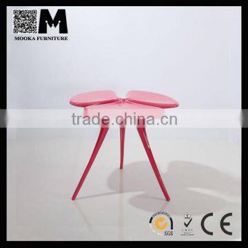 2015 popular living room fiberglass furniture design dining table
