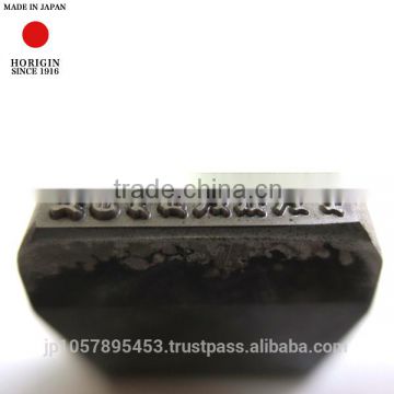 Original metal marking stamp of metal engraving tools made in japan, various type of logo available