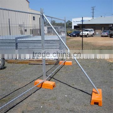 Hot dipped galvanized temporary fence