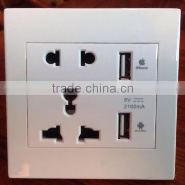 Alibaba sourcing wall socket with usb port, USB chargers