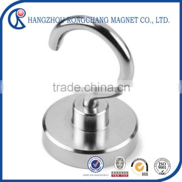 Permanent Neodymium Hook Magnets for sale