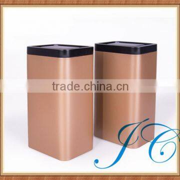 Different sizes Chinese metal tea tin box for wholesale