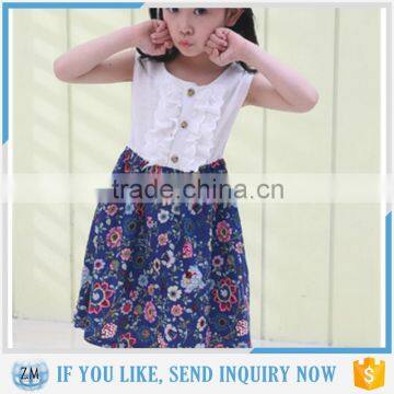 New stylish girl daily wear dress with factory price