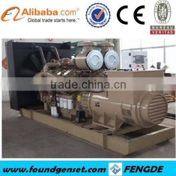 CE approved TBG series gas generator 250 kva