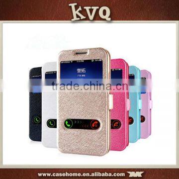 PU Leather Flip Cover for Samsung Galaxy S4