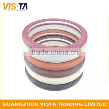 High Quality Micro Fiber Car Steering Wheel Cover / Steering Wheel Cover Leather