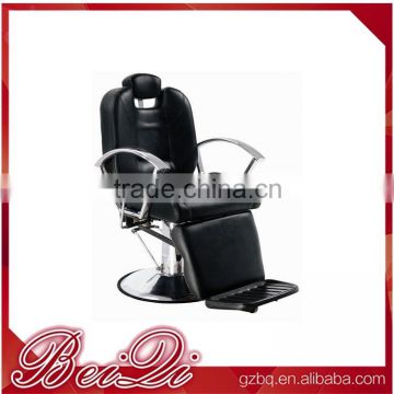 Wholesale black barber chair antique barber chair for salon with 96 cm height