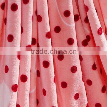 Good Selling Cheap Baby Fabric 100 Polyester Tricot Flannel Fabric Wholesale photo-5