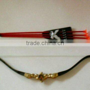 plastic toy bow and arrow