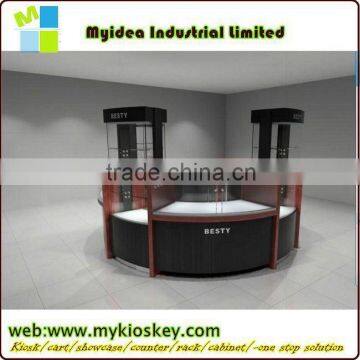 Foshan Cheap Wooden Mirrored Jewelry Cabinet photo-2