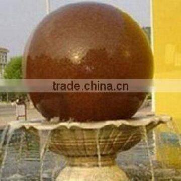 garden water fountain marble ball