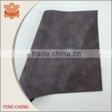 Full pu Brush pu Artificial Leather photo-3