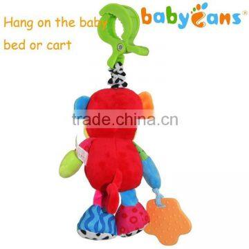 Babyfans Monkey Best Made Stuffed Plush Animal Shape Musical Baby Toys photo-4