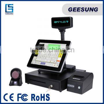 POS Complete Set POS Cash Register For Supermarket