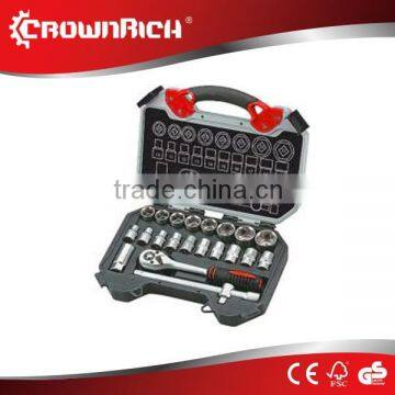 22pcs Professional Socket Set/Ratchet Wrench Set