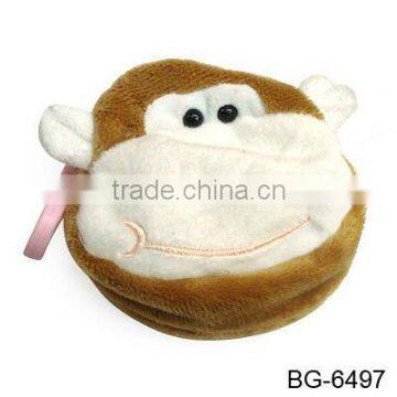 hot sale promotional stuffed plush animal coin purse