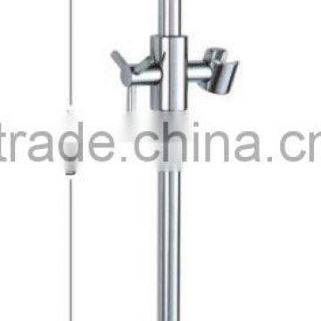 Stainless steel rain shower slide bar