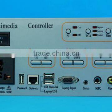 Teaching central audio video signal multimedia controller for education learning projector