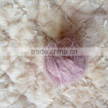 100%nylon feather fancy yarn pattern for knitting scarf