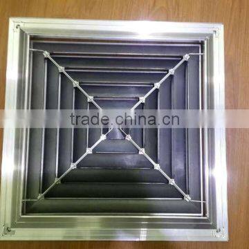 One-time stamping forming Aluminium Square diffuser