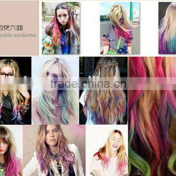 12 colors set temporary hair dyer chalk