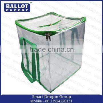 Hot Sale Voting Ballot Box, pvc transparent ballot boxes