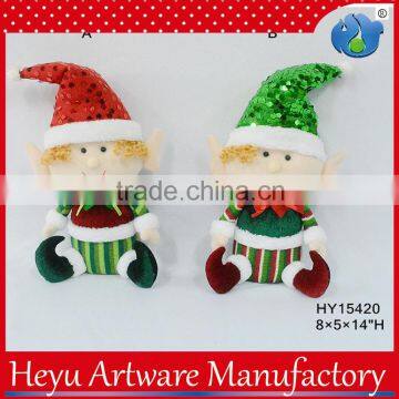 Wholesale Christmas elf toy big head elf doll for Christmas decoration