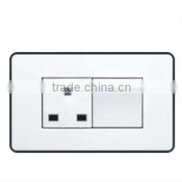 1 Gang and 13A Socket