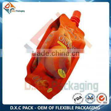 Food Safe Soft Drink Pouch Alcohol Drink Pouch Drinking Water Plastic Pouches photo-2