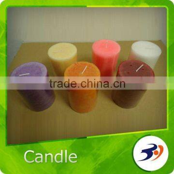 Candle Dancing Flame Candle In Ivory White Color