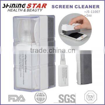 JS-11007 combo useful 30ml lens and screen cleaning spray with a microfiber cloth