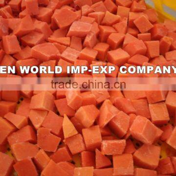 HOT SELL_FROZEN PAPAYA DICE_FROM VIETNAM