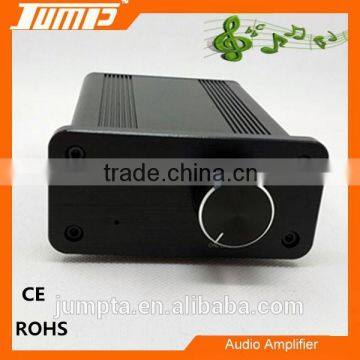 Aluminum enclosure high quality home use stereo power mini audio amplifier