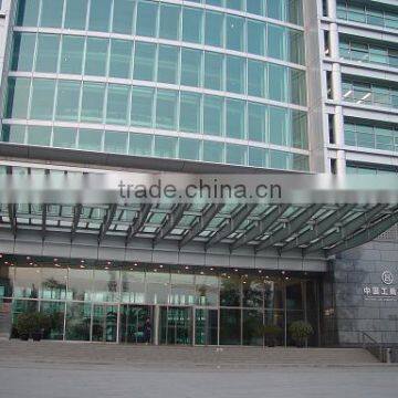 Laminated Glass Stainless Steel Door Canopy Awning