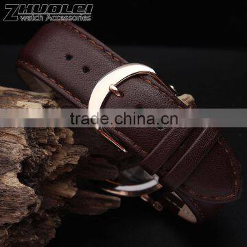 Applying customer's logo genuine leather high quality Back Brown leather bracelet wholesale 18MM 20MM 10pcs