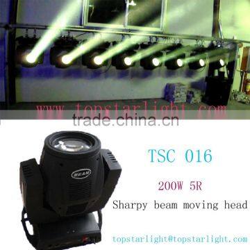 (300pcs stock big promotion)8 prism 200w 5R moving head disco decoration light