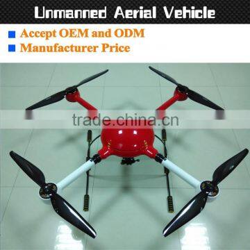 Custom made carbon fiber UAV frame for rc helicopter china with camera