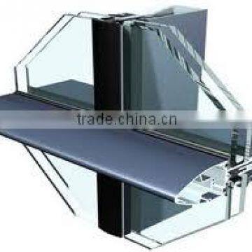 high quality and low price aluminium profile for curtain wall system