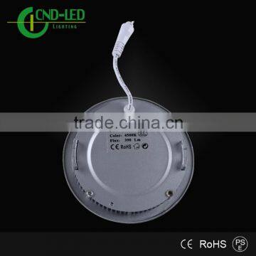 12w round recessed or embedded led false ceiling mounted lights