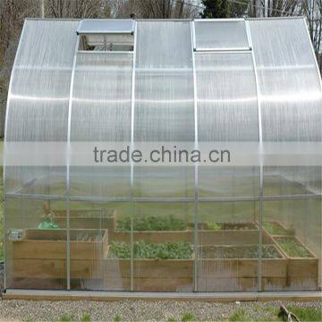 8 mm thick double PC sunshine board.Greenhouse polycarbonate hollow sunshine pc sheet for roofing