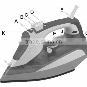 Home Appliance Professional Vertical Travel Iron and Garment Steamer photo-2