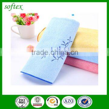 100% Polyester Embroidery Kitchen Towel Microfiber Hand Towel Plain Dish Cloth photo-5