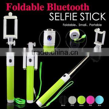 Wholesale Monopod Selfie Stick Telescopic & Bluetooth Wireless Remote Mobile Phone Holder