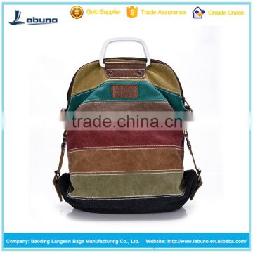 2016 Real Leather School Bags Famous Designer Backpack Korean Fashion