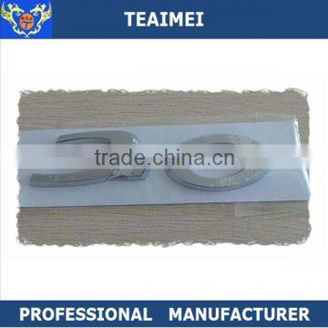adhesive car letters car chrome letters lettering chrome plastic car