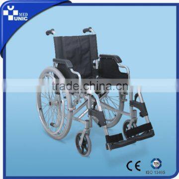 CE FDA Aluminum Alloy Manual Wheel Chair