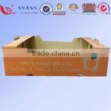 Customized Corrugated Fruit Carton Box,Corrugated Fruit Box from China Mainland