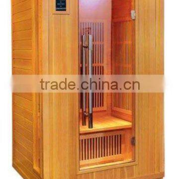 high quality canadian hemlock far infrared indoor dry sauna room