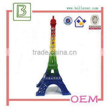 colourful stones Metal 3d eiffel tower craft