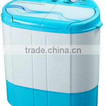 3.5kg Twin tub/semi auto washing machine /baby washing machine with dryer